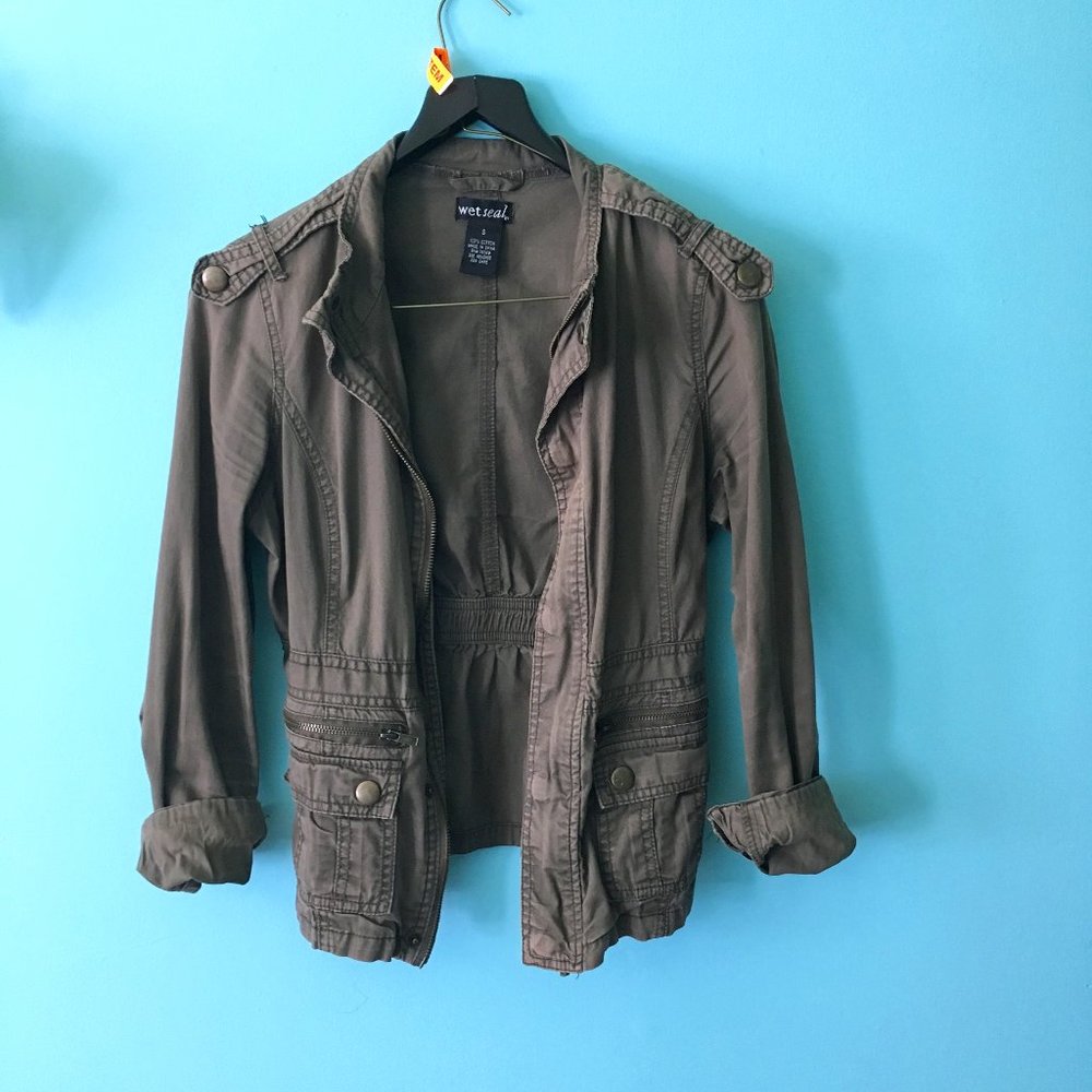 Green Wet Seal Jacket